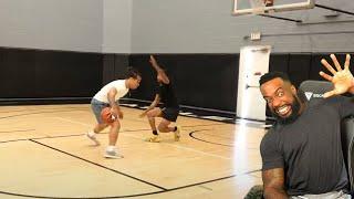 HE TOOK HIS ANKLES! Plaqueboymax VS DDG 1v1 Basketball