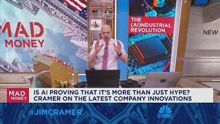 Jim Cramer looks at the evolution of AI innovation