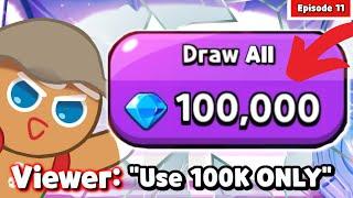 [EP 12] A viewer gave me the 100k ONLY Gacha Challenge.. Will my luck finally end?