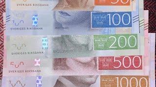 Sweden Full Set of Banknotes