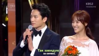 Best Couple - Ji Sung & Hwang Jung Eum [russian sub]