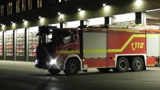 Löschzug der Berufsfeuerwehr Leverkusen