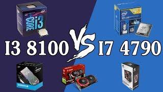 i3 8100 vs i7 4790 in 6 games with GTx 1060 6gb Gaming X Plus