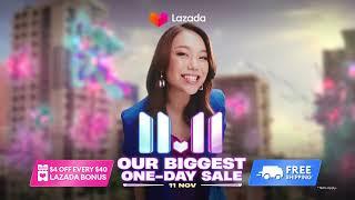 Lazada's Biggest One-Day Sale l 11 Nov