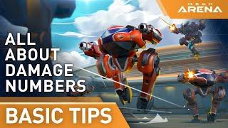 Mech Arena | Basic Tips | All About Damage Numbers