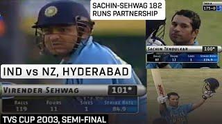 Sehwag and Sachin hit century together!