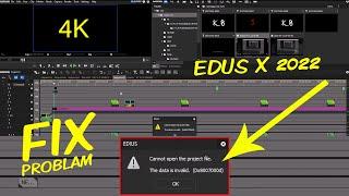 EDUS ERROR / Cannot Open The Project File / HOW TO FIX BY KSB