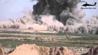 Airstrike on Insurgents  by 9 1000lb JDAM's GBU-32