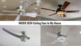 #NCFD Special: Ceiling Fans In My House 2024