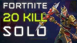 Fortnite - 20 Kill Solo - March 2018 | DrLupo