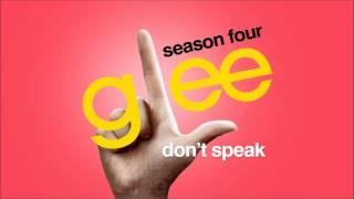 Don't Speak - Glee [HD Full Studio]