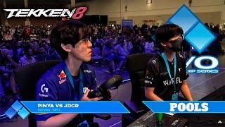 Pinya (Raven) vs JDCR (Dragunov)  Evo 2024 - Tekken 8 - Pools - Day 2