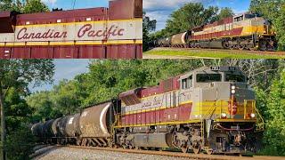 RARE: CP #7013 Maroon & Grey ACU Leader & More on the River Line!