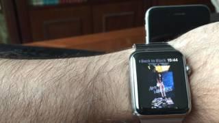 How to use handoff  with TunesFlow 2.0.16 for Apple Watch®