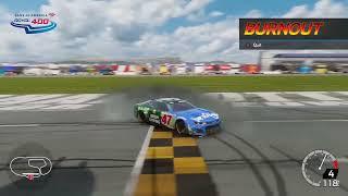 Recreating My final Jockey Racing Leauge (Nascar) Win I'm my final Start at Charlotte Roval