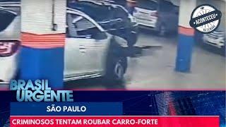 Aconteceu na Semana | Criminosos tentam roubar carro-forte em São Paulo