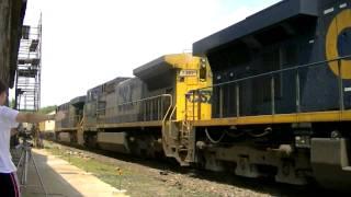 Railfanning Palmer, MA with 6000csx 5/28/11