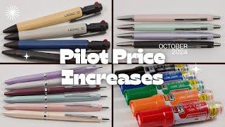 Pilot Japan Price Increases for October 2024