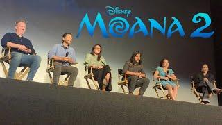 MOANA 2 spoiler Q&A with directors, writers, songwriters - December 1, 2024