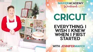 CRICUT: Everything I Wish I Knew When I First Started! | Maker Academy Weekend 2022 Tool Class