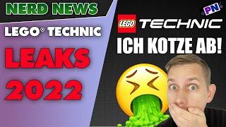 ICH Kotze ab! LEGO TECHNIC LEAKS 2022 - Alle Sets und ein paar Infos!