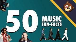 50 Music Fun-Facts You Won't Believe!