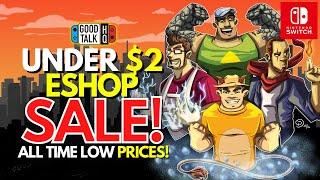 GREAT Nintendo Switch ESHOP SALE! 5 AWESOME Eshop DEALS Under $2! ALL TIME LOW PRICES!