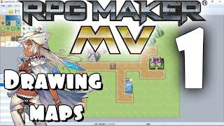 RPG Maker MV Tutorial #1 - Drawing The Map!