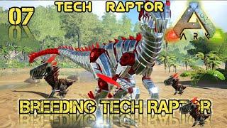 Hatching Tech Raptor Baby | ARK Mobile Ultimate edition | ARK Survival evolved