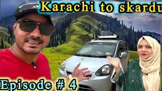 First time Meethi Chicken  Karahi Khai  | Episode 4 | Karachi To Skardu By Road