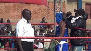 Boxe à Lubumbashi: DJUMAILI TONY (Club Congo Boxing) VS MBUYI CHRIS (Club Makasi)