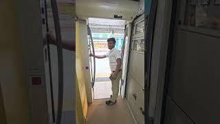 No more automated door in tejas express  #railway #tejasexpress #indianrailways #irctc