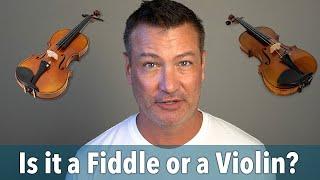 What is the Difference Between a Violin and a Fiddle