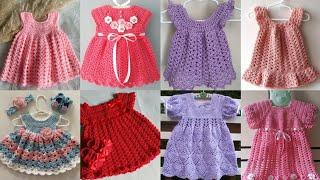 Crochet Girl Dress Design Ideas||Crochet Latest Baby Frock New Design 2024