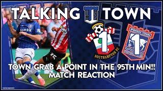 Absolutely unbelievable TOWN Rescue a point | IN-Depth Reaction #saintsfc  1 v 1 Ipswich #ITFC