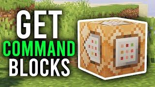 How To Get Command Block In Minecraft (Easy) | Minecraft Command Block Tutorial