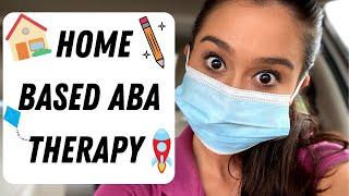 HOME BASED ABA THERAPY VLOG | REGISTERED BEHAVIOR TECHNICIAN