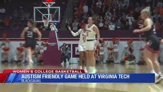 Virginia Tech womens basketball team hosts Autism Friendly