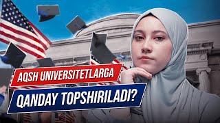 AQSH UNIVERSITETLARIGA BEPUL TOPSHIRING!