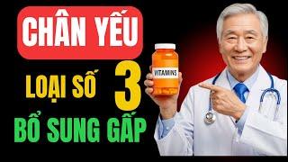 3 Vitamin Cần Thiết Cho Sức Khỏe Người Già – Giúp Đôi Chân Vững Vàng Từng Bước