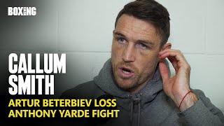 Callum Smith Reacts To Artur Beterbiev KO Loss