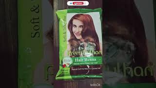 Prem Dulhan henna hair color#shortvideo