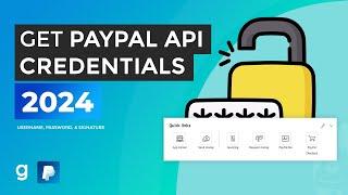 How to get Paypal API Credentials in 2024