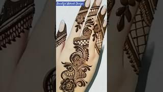 Beautiful Mehndi Design ⭐#shorts #shortsfeed #youtubeshorts #shortvideo #trendingshorts #viralshort