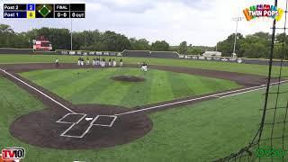 WV American Legion Baseball State Championship: Wheeling Post 1 vs Morgantown Post 2 (7.29.2024)