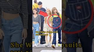 Look At Lisa's wear jumpsuits #lisa#blackpink#bts#taehyung#taelisa#shorts