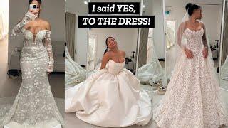 Wedding Dress Shopping | I Said YES To The Dress!!! (Wedding Series EP. 2)