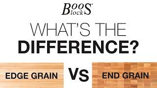 End Grain VS Edge Grain | Boos Block Surfaces