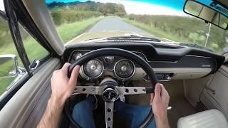 1968 Ford Mustang GT/CS California Special 289 V8 - POV TEST DRIVE