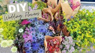 Picking & Discussing Wedding Flowers on the Flower Farm